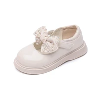 girls shoes spring autumn fashion kids leather shoes new retro baby princess shoes soft sole childrens casual shoes breathable