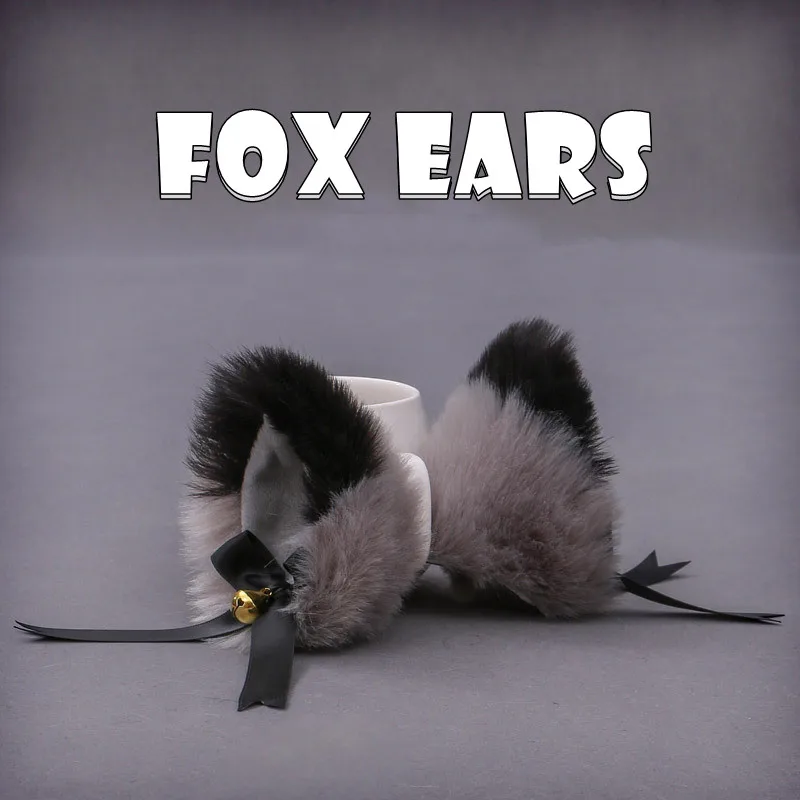 Повязка на голову с кошачьими ушками из аниме аксессуары для косплея кошачьих