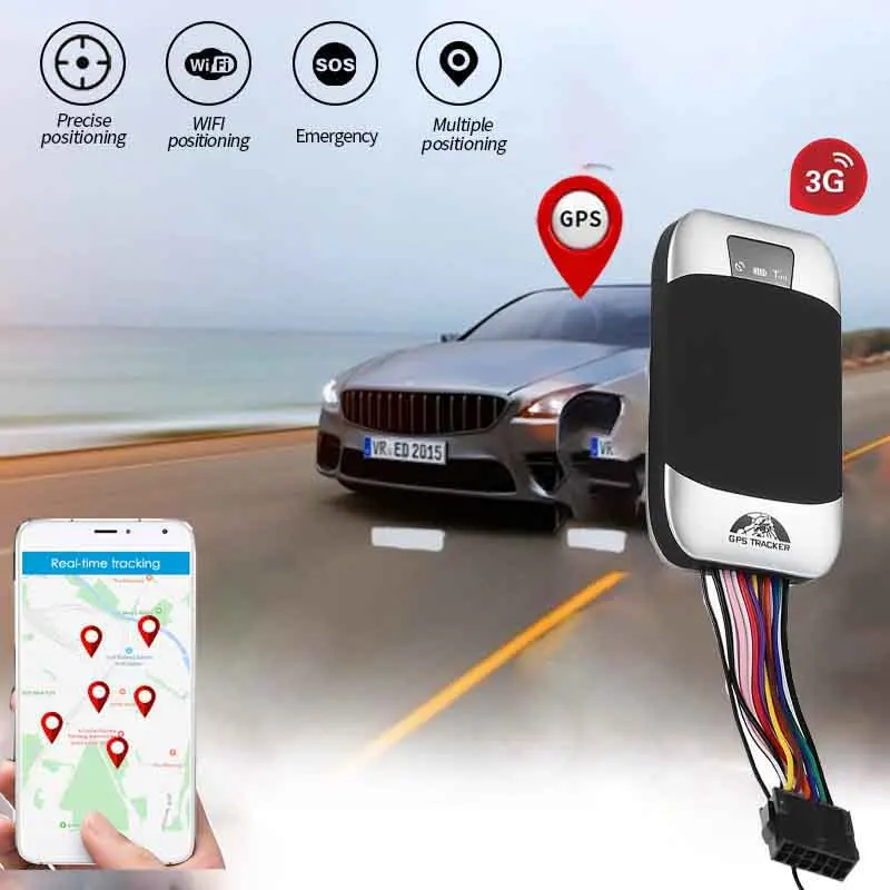 

TK303f Coban Car Vehicle GPS Tracker GPS303F Real Time Device Geo-fence Cut Off Fuel Oil Over-Speed Alarm