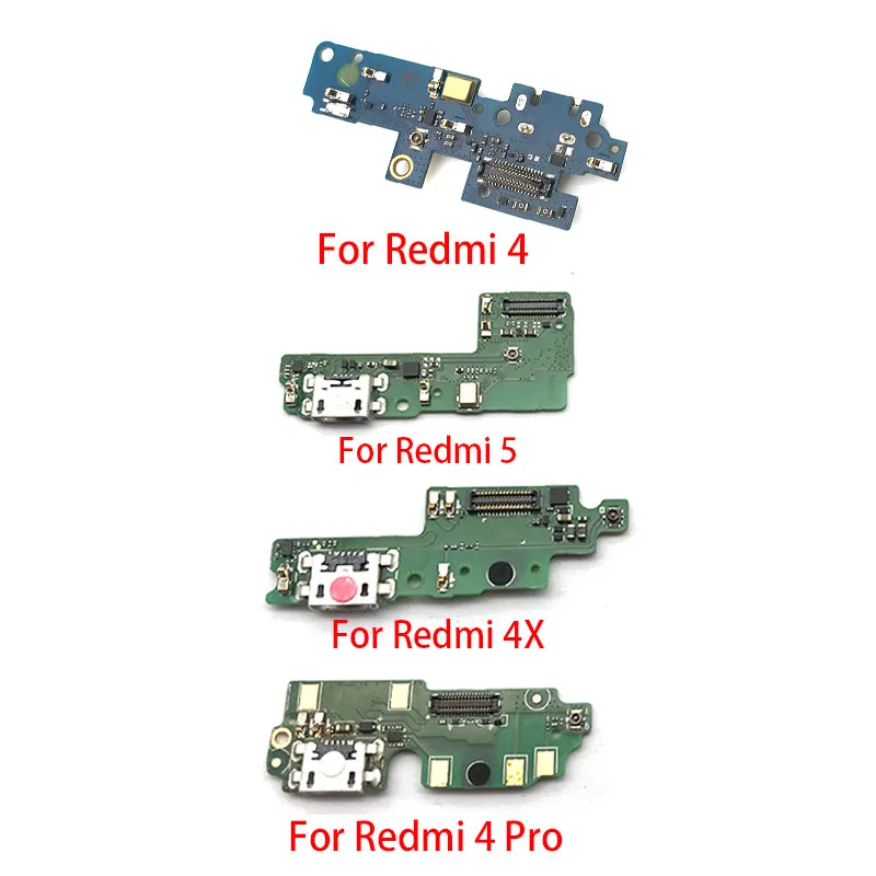 

USB Charging Port Dock Charger Plug Connector Board Flex Cable For Xiaomi Redmi 3 3S 4X 4A 5 5A 4 Pro