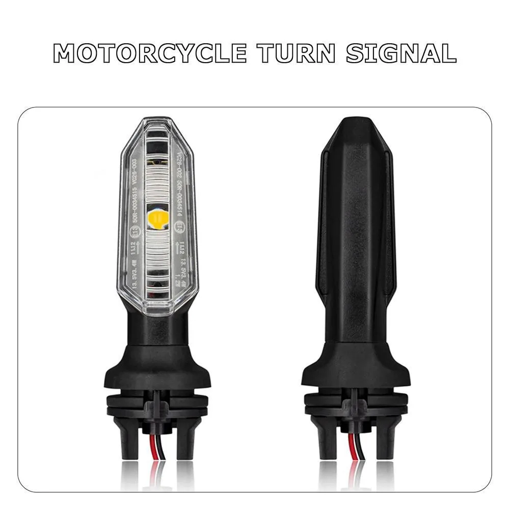 

Motorcycle LED Turn Signal Lights Lamps Side Indicator For HONDA/150 2000 CB250 Amber Flasher Indicator Blinker Rear Lights