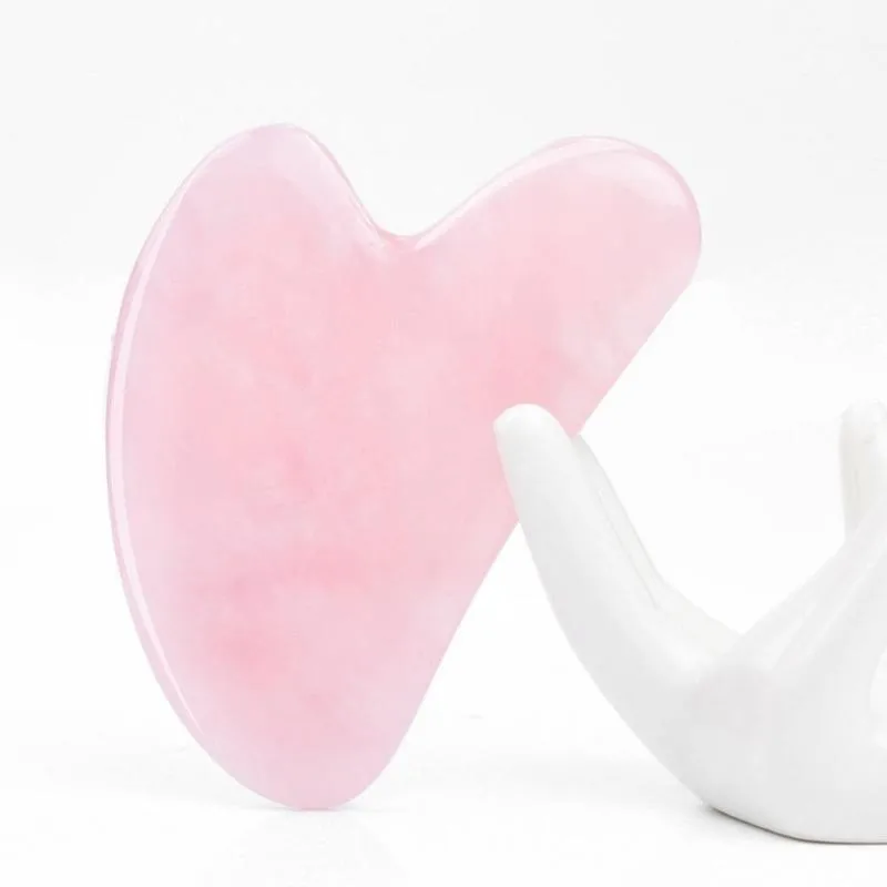 Массаж скребком гуаша массажный скребок доска массаж розовый кварц нефрит