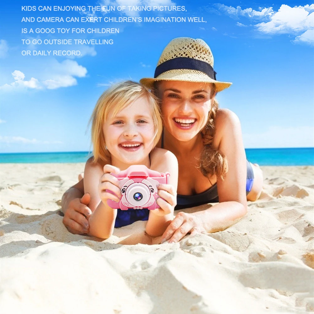 2 0 дюймовая детская мини камера Цифровое фото видео объектив передней и задней