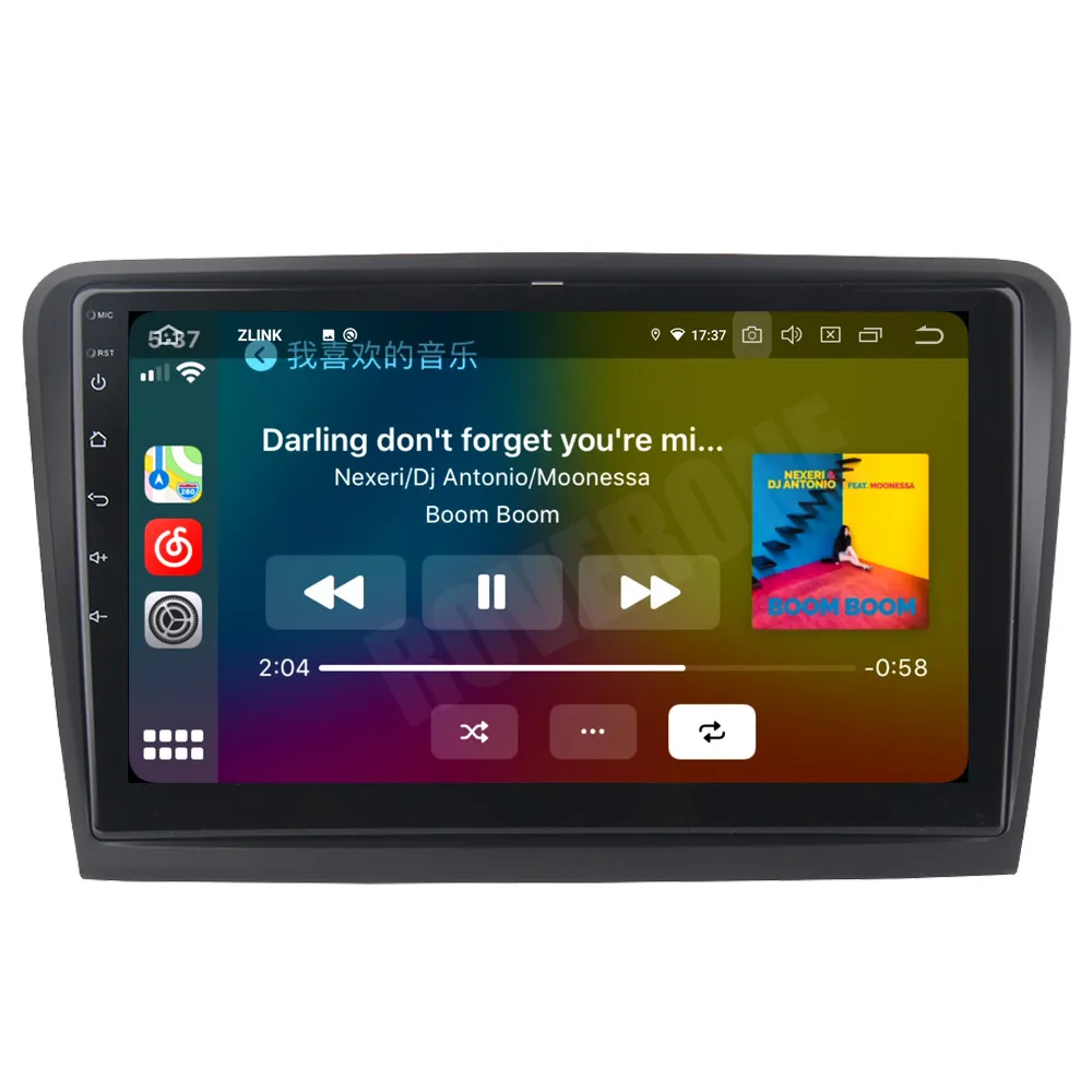 Автомобильный мультимедийный плеер для Skoda Superb 2008 2014 Android 10 Восьмиядерный