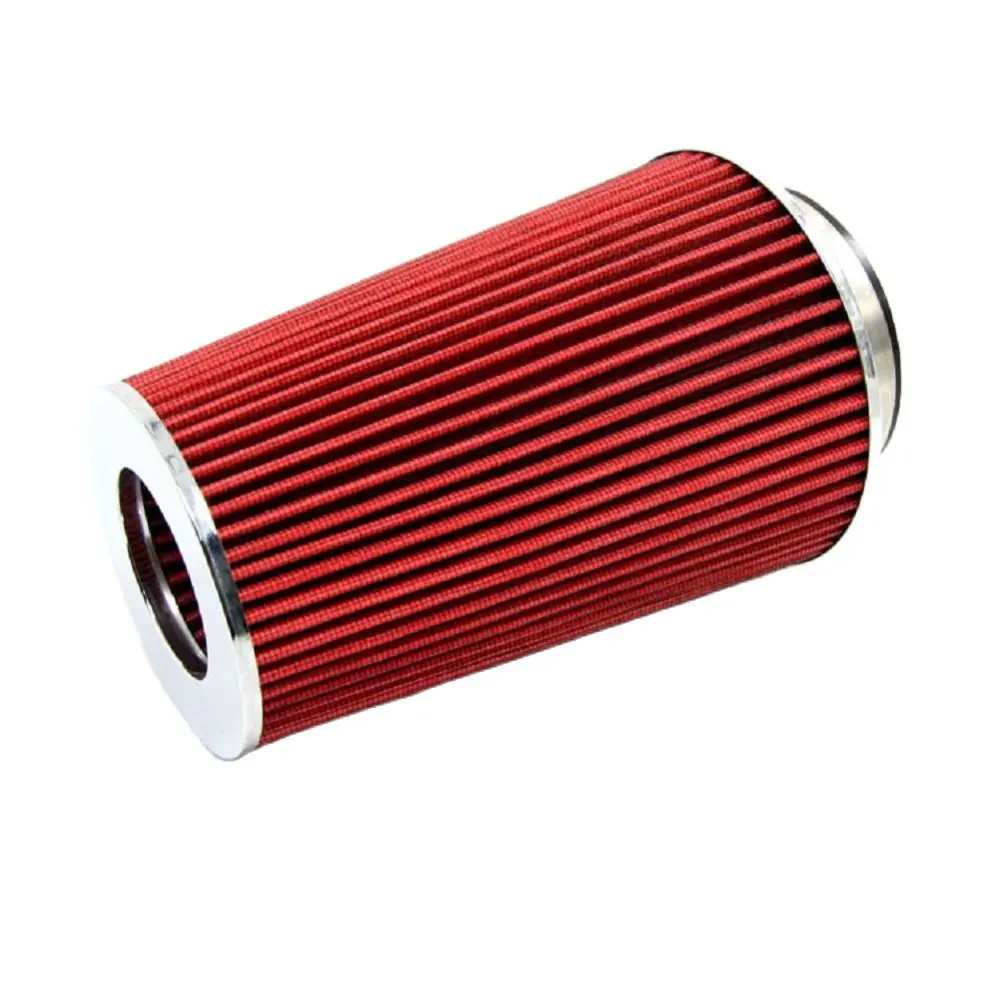 

Universal Kits Auto car Race Sports Intake Air Filter Air Filter 3" 115 mm Red Cone Filter Cleaner Vent Crankcase