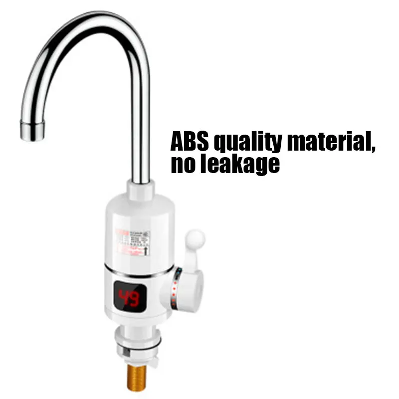 

New Electric Kitchen Water Heater Tap Instant Hot Water Faucet Heater Cold Heating Faucet Tankless Instantaneous Water Heater