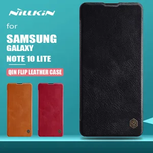 for samsung galaxy a22 4g5g a32 a52 a72 nillkin qin flip leather case business slim phone cover for samsung galaxy s21 fe 2021 free global shipping