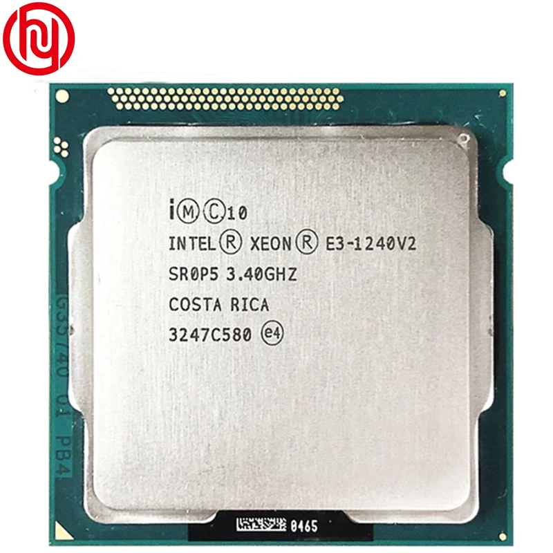 

Intel Xeon E3-1240 v2 E3 1240 V2 8M Cache 3.40 GHz SR0P5 LGA1155 E3 1240 v2 CPU Processor free shipping E3-1240V2
