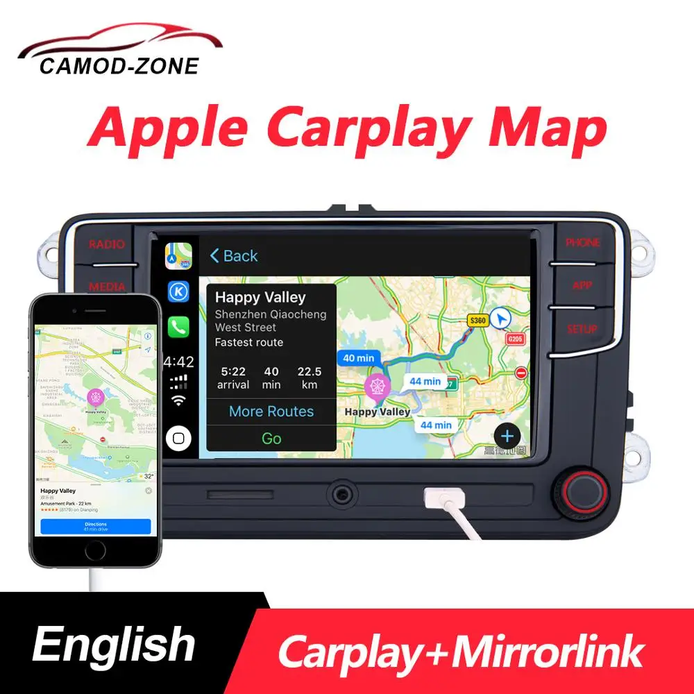 RCD330 плюс RCD330G Carplay Mirrorlink автомобиль MIB радио Classia DS 6RD 035 187B для VW Golf 5 6 Jetta CC MK6 MK5 Passat