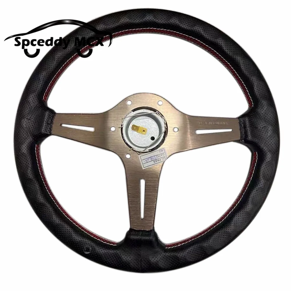 Высокое качество 2020 рулевое колесо ND кожаный спортивный руль гоночные колеса