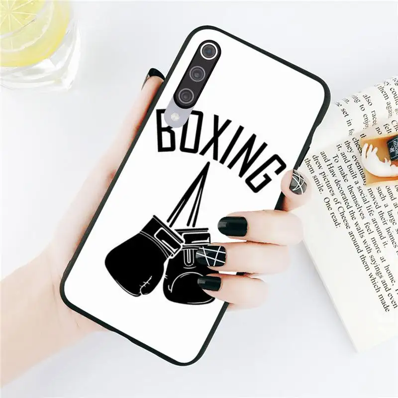

Strong Boxing Gloves Phone Case For Xiaomi Redmi 4x 5 plus 6A 7 7A 8 mi8 8lite 9 note 4 5 7 8 pro