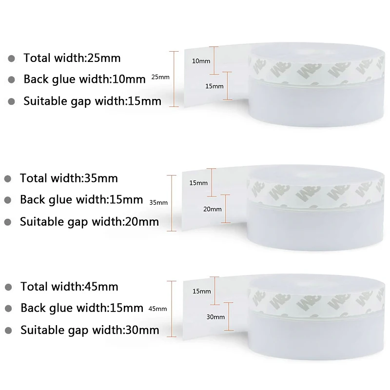 1 м Нижняя уплотнительная лента для погоды окна резиновая Магнитная