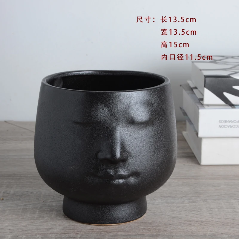 Керамический горшок для цветов в скандинавском стиле ваза множества мясных