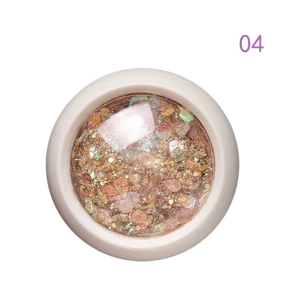 Макияж глаз блестки мода ногтей украшения художественный амулет мини ремесло