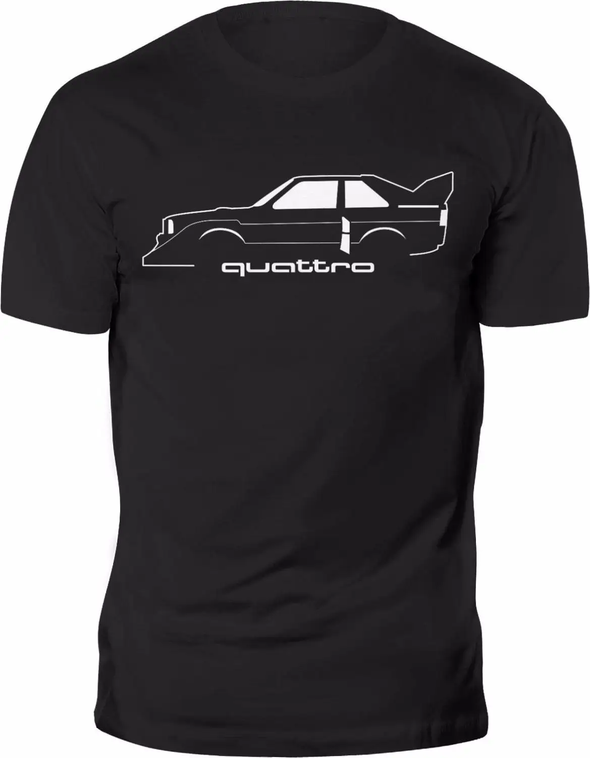 Новинка Ретро стиль немецкие фанаты автомобилей Quattro silcutte 2019 брендовая одежда