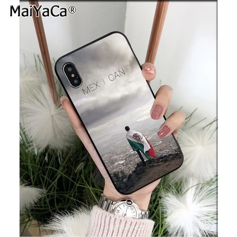 MaiYaCa Америка Канада Мексика Флаг клиент высокое качество чехол для телефона Apple