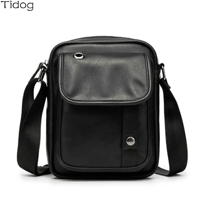 

Tidog korea leisure Messenger Bag Leather Shoulder Bag