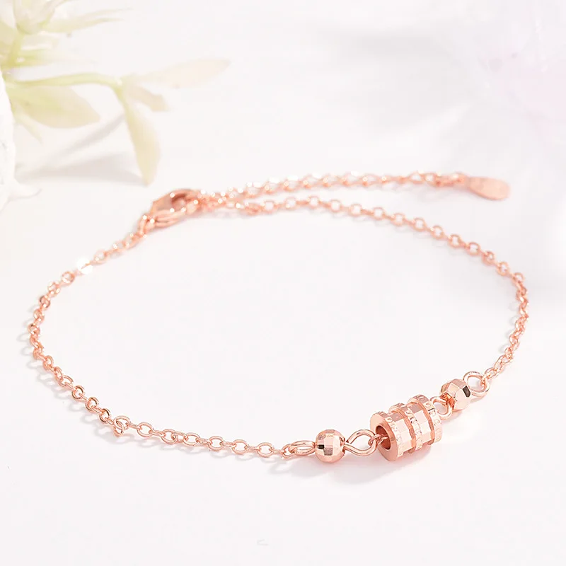 Браслет из розового золота 14 к, модный браслет Pulseras Plata Ley 925 Mujer Bizuteria, Свадебный 14 K, драгоценный камень, топаз, ювелирные изделия, браслет для женщин пандора шармы серебро 925 серебряный бра