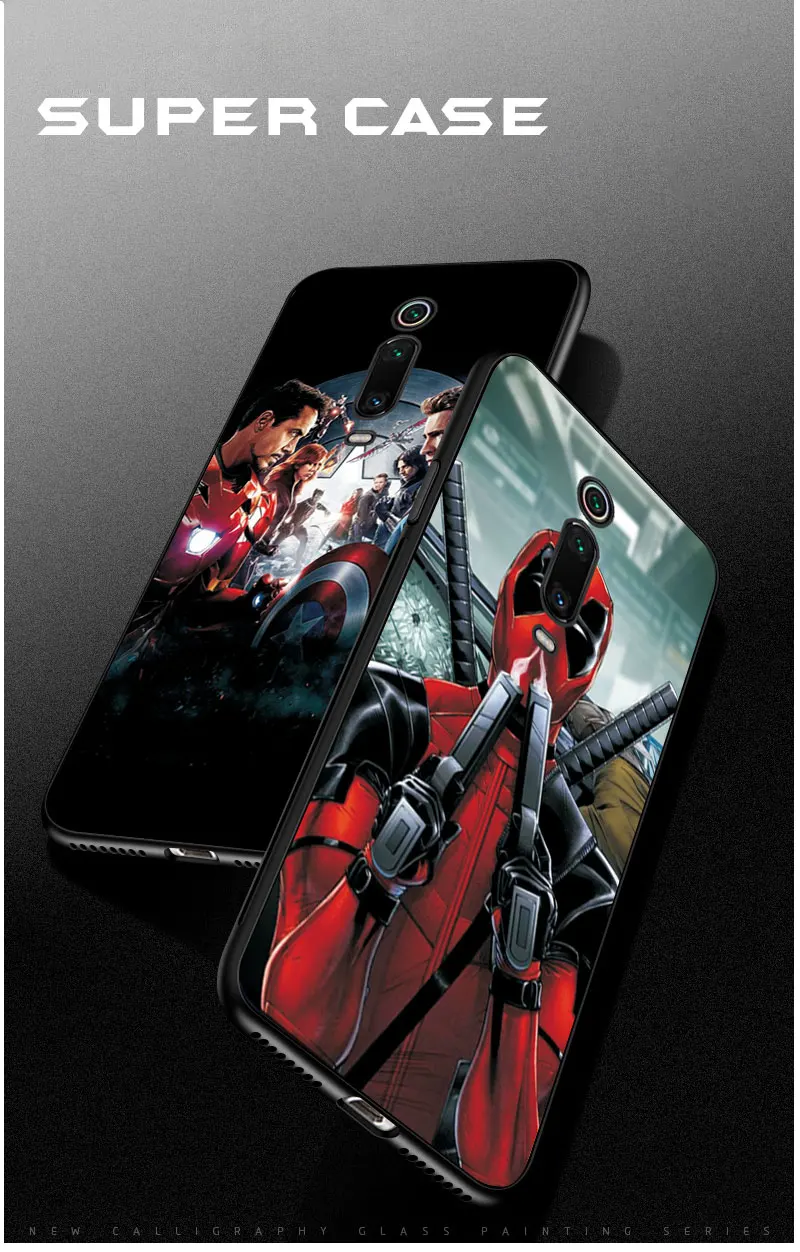 Чехол s для Xiaomi mi 9T чехол Hero Marvel Мягкий ТПУ черный чехол для Xiaomi mi 9T Pro mi 9T mi 8 mi 8SE mi 9 mi 9SE чехол для телефона