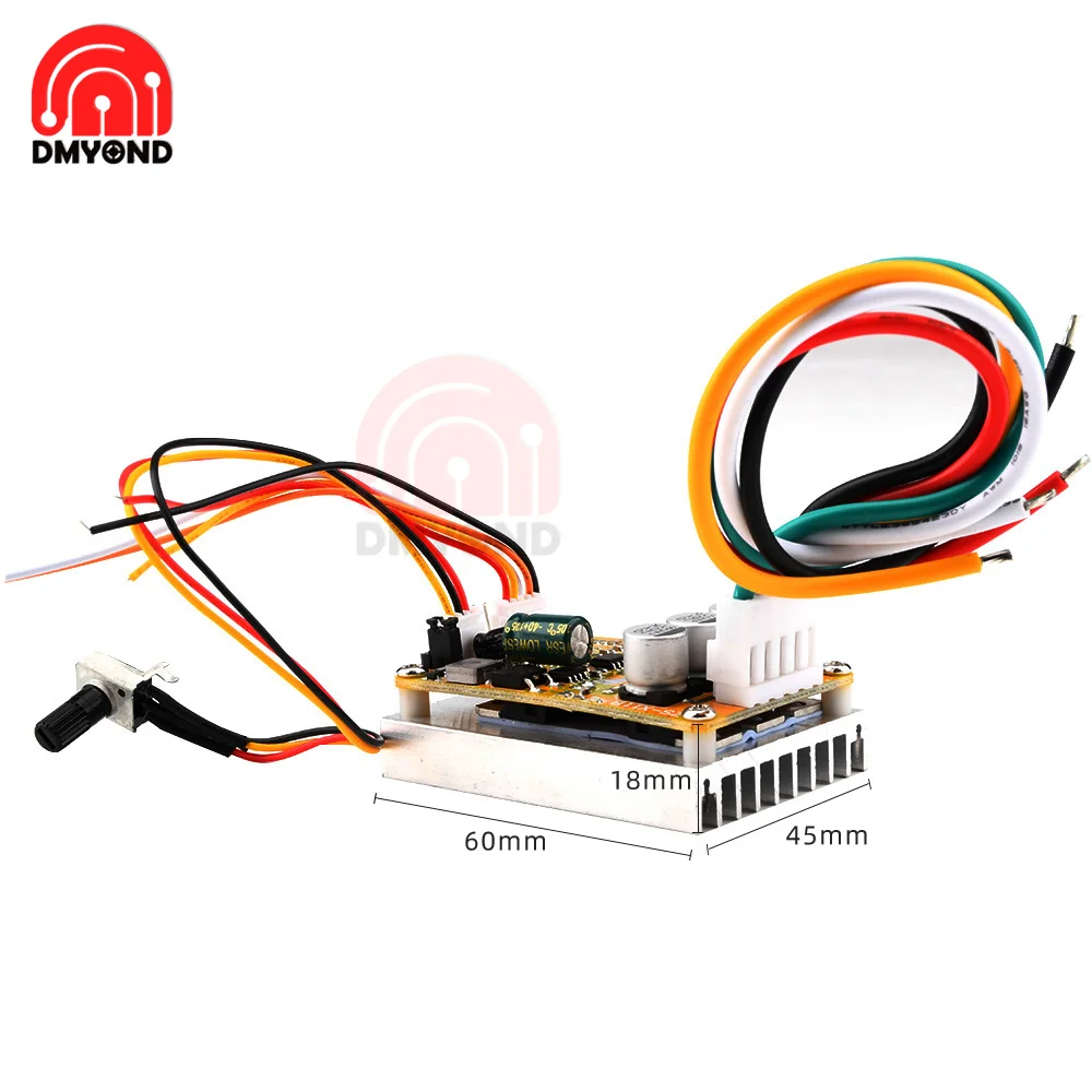 Трехфазный бесщеточный (с Холла) контроллер двигателя BLDC датчик драйвер DC5V-35V 15A