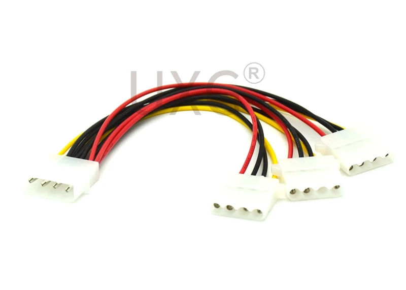 Высококачественные 4-контактные силовые кабели IDE HY1578 4-контактный Molex штекер на