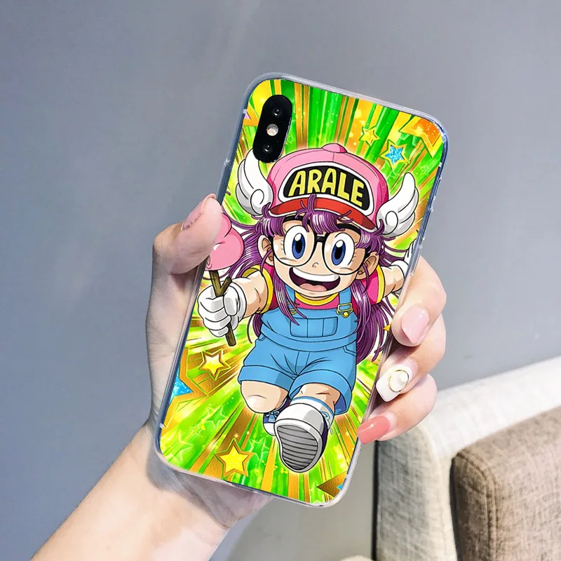 HOUSTMUST милый мультяшный Dr Slump Arale мягкий чехол для телефона iphone 11 pro xs max 7 6s 8 6 plus se 5
