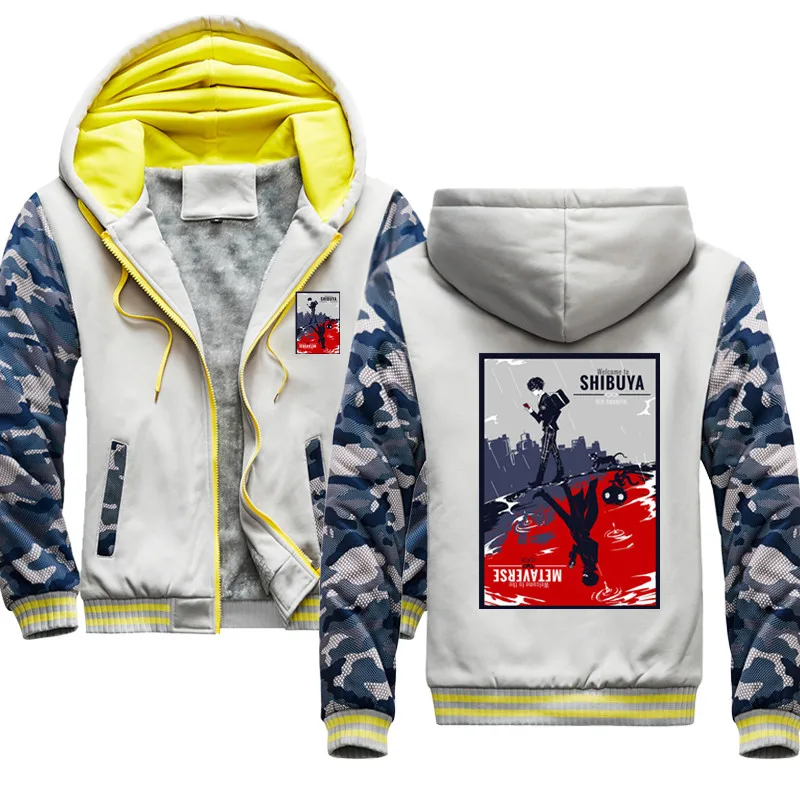 

Shibuya Metaverse Men Hoodies Winter Thick Warm Zipper Men Hoodies Coat Sportwear Male Streetwear Hoodies Sweatshirts Men 5XL