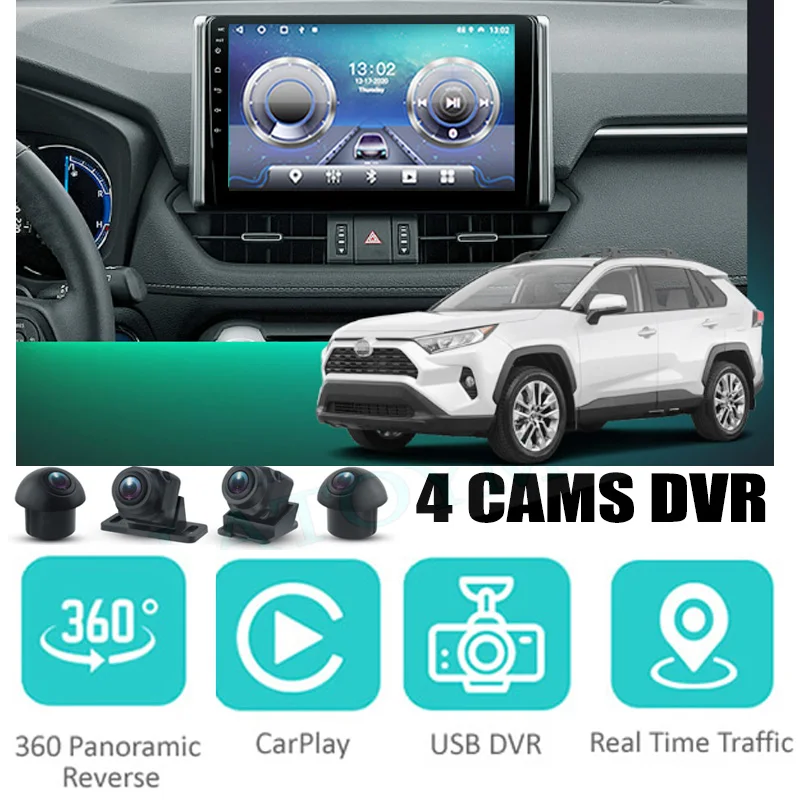 Car Audio Navigation Stereo Carplay DVR 360 Birdview Around 4G Android System For TOYOTA RAV4 XA50 For Suzuki Across Car Audio Navigation Stereo Carplay DVR 360 Birdview Around 4G Android System For TOYOTA RAV4 XA50 For Suzuki Across