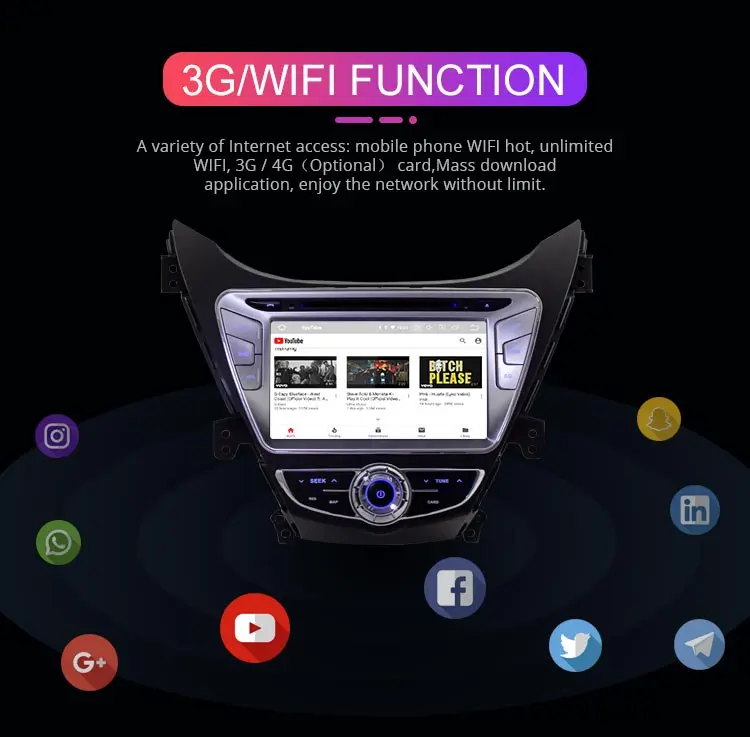 Besina Android 9,0 автомобильный dvd-плеер для HYUNDAI ELANTRA/i35/AVANTE 2010 2011 2012 2013 gps стерео Мультимедиа 2 Din Автомобильный Радио wifi