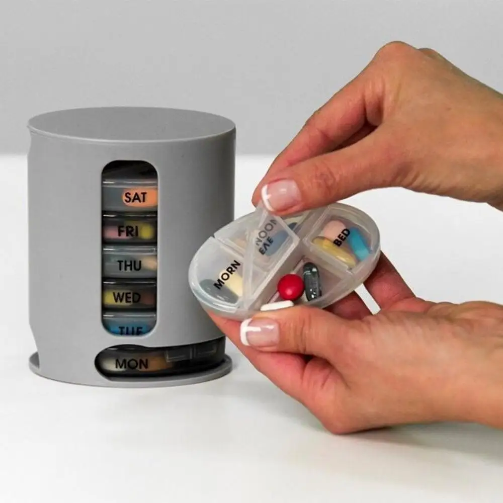 Новинка хит 7 дней кейс для таблеток разделитель лекарств на неделю коробка