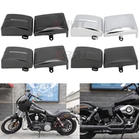 motorcycle abs plastic battery guards cover for harley dyna switchback fld low rider s wide super glide fat bob 2012 2017
