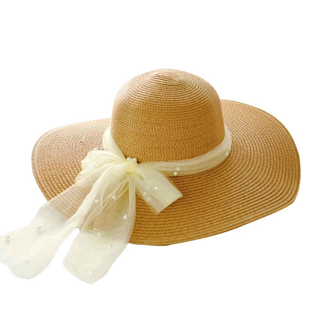 2020 широкая соломенная шляпа для женщин с большими головками Солнцезащитная УФ