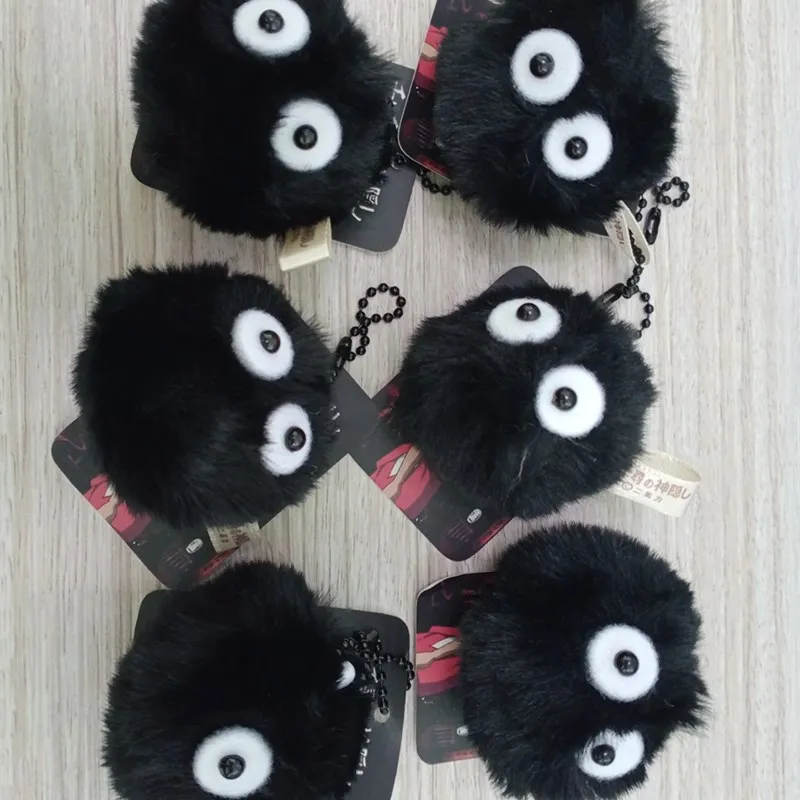 Милый мини пыль Дух Мой сосед Тоторо Fairydust кулон плюшевая игрушка фильм и