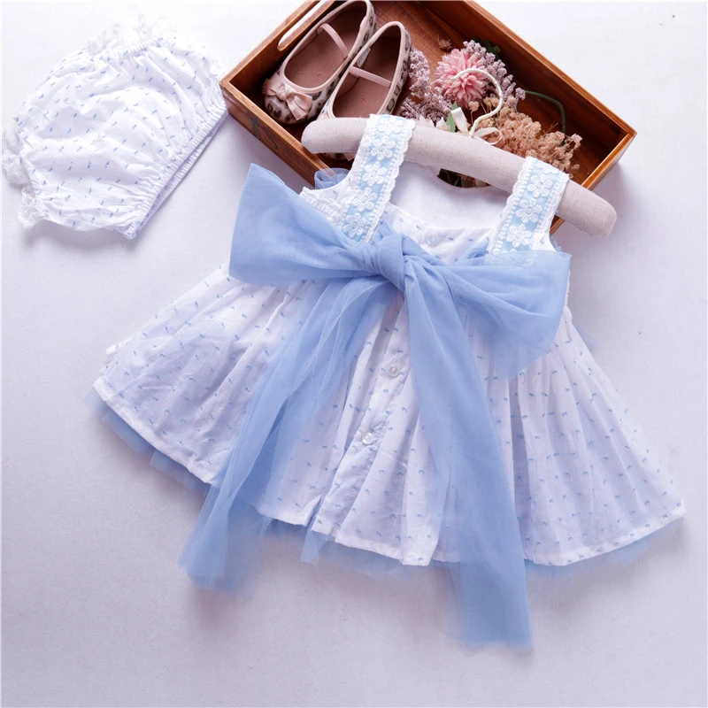 summer toddler baby girl dress wedding blue spanish ball gown dresses kids vintage clothes frock cotton children boutiques | Детская