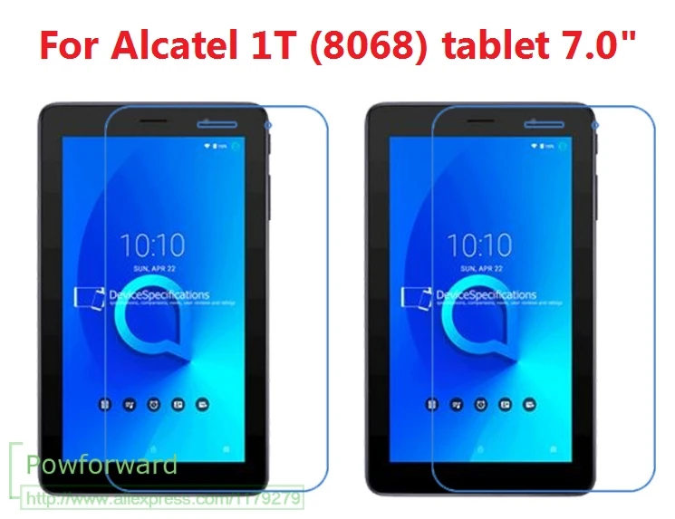 2 шт Ультра прозрачная/матовая пленка для Alcatel 1T 8068 tablet 7," Защитная пленка для экрана Анти-отпечатков пальцев мягкая защитная пленка