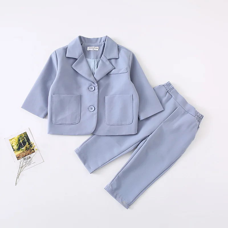 Стильные блейзеры для школы однотонные Детские костюмы отдыха плиссированная