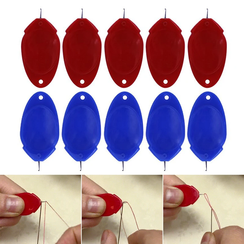 

Simple Threader 10/20pcs Iron Wire Simple Threader Old Man DIY Handwork Sewing Tools Needle Wear Line Sheet FU