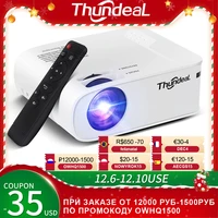 thundeal 1080p projector mini full hd 5g wifi android 2k 4k projector td93 video theater smart phone beamer portable proyector