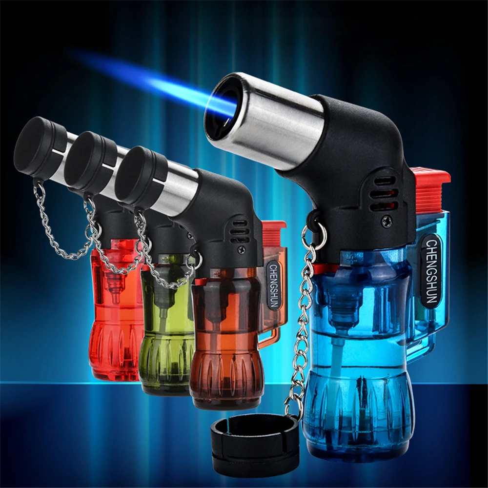 Бутановая струйная подсветка регулируемая зажигалка заправляемая портативная