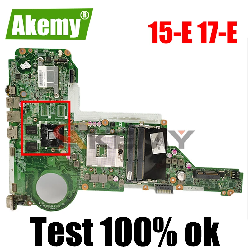 

Оригинальная материнская плата для ноутбука HP 15-E 17-E DA0R62MB6E1 720459-501 720459-001 HM76 PGA989 DDR3 Материнская плата 100% протестирована Быстрая доставка