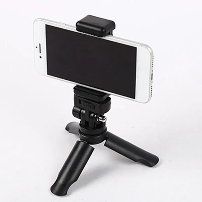 Мини штатив 1/4 ''с возможностью подключения к смартфону держатель для экшн