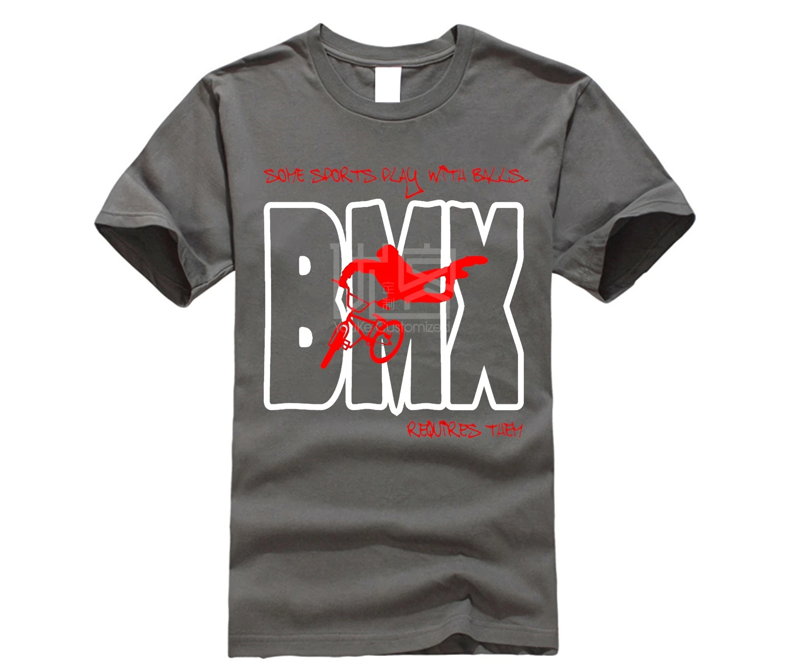 2019 Новая летняя повседневная мужская футболка BMX рубашка JUST RIDE требует Мячи гонки