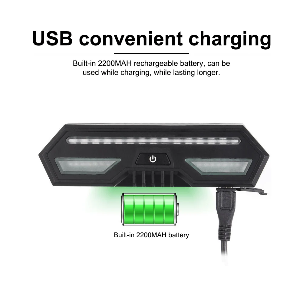 Задний фонарь для велосипеда Портативный USB Перезаряжаемые велосипед хвост сзади безопасности Предупреждение задний фонарь супер яркий светодиодный светильник