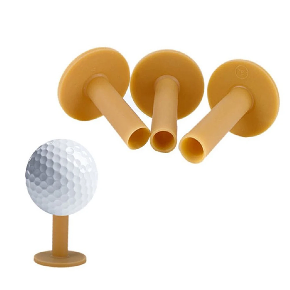 10 Pcs Rubber Golf Tees for Training Practice Home Driving Ranges Mats 11 Specifications 35/42/45/50/54/60/65/70/75/80/83mm
