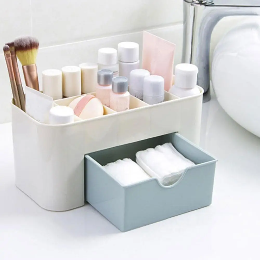 Многофункциональный пластиковый настольный органайзер ящик для украшений чехол