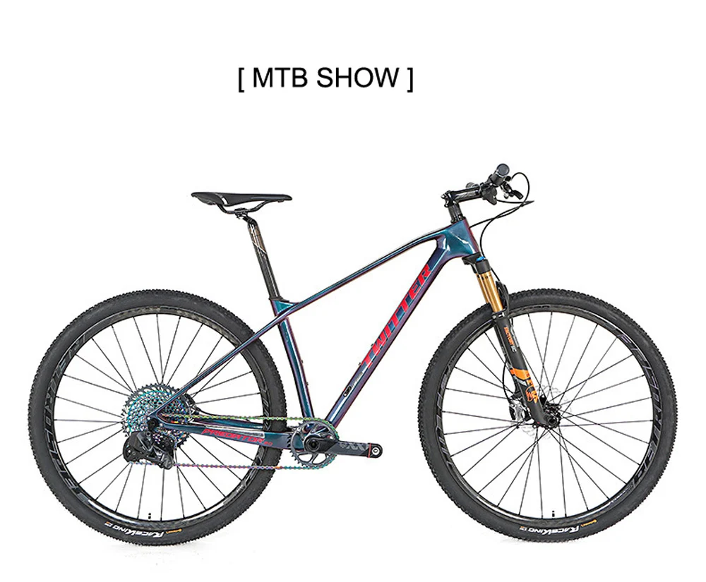 Новое поступление MTB Predator 148 XC карбоновая рама T1000 горный велосипед гоночный Boost