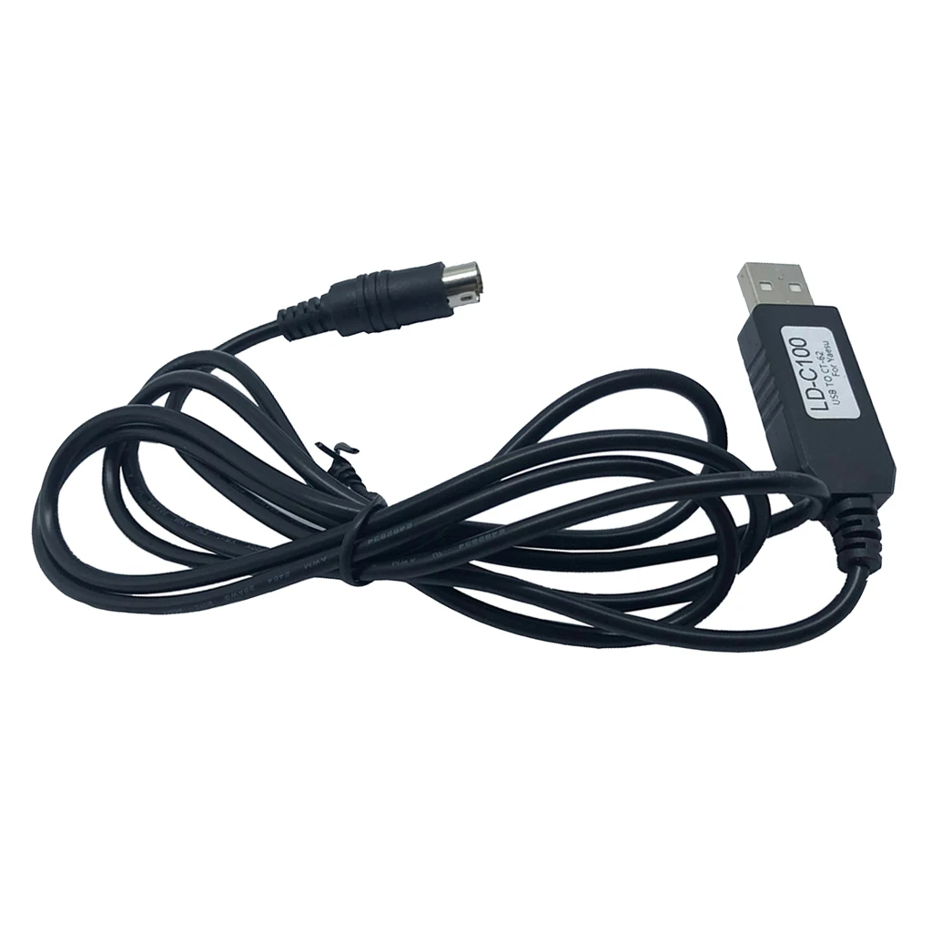 LD C105 1 5 м USB к кота Din6 запрограммирован кабель для Kenwood TS 440 450 680|Аксессуары MP3