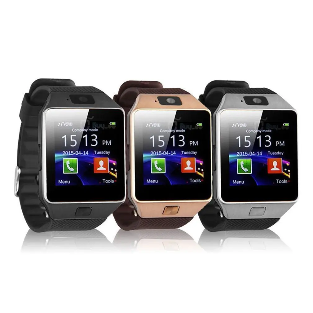 

New Smartwatch DZ09 Smart Watch Support TF Card SIM Camera Sport Bluetooth Wristwatch for Samsung Huawei Xiaomi Android Phone