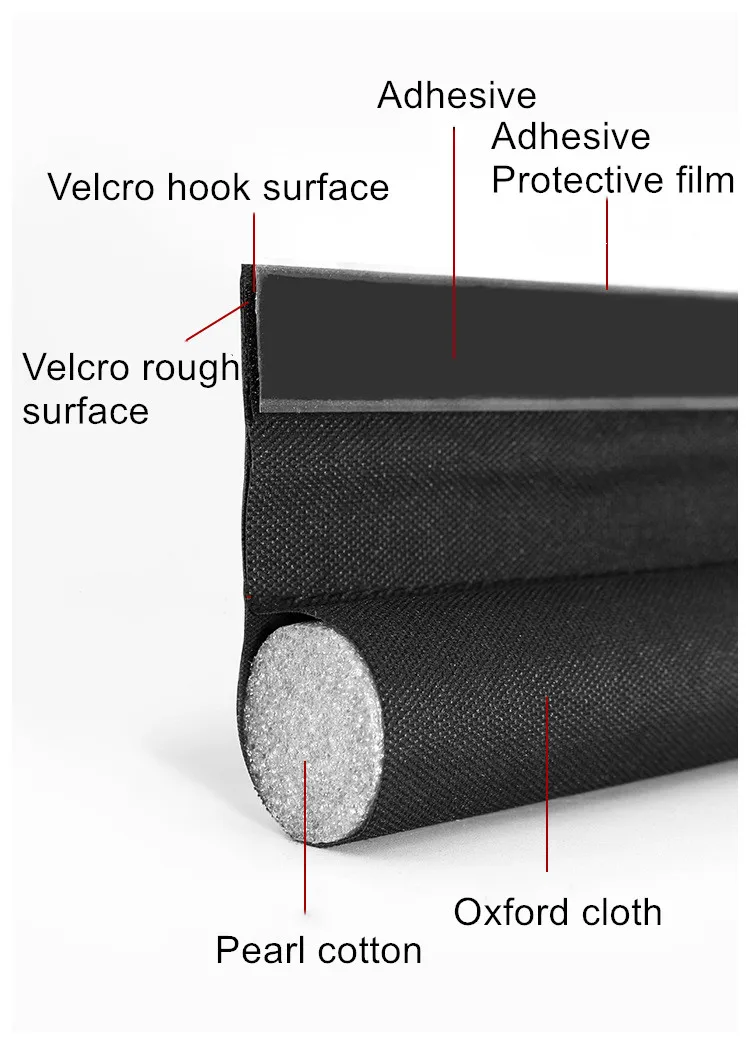 Самоклеящиеся пробки для окон под дверью энергосберегающая уплотнительная