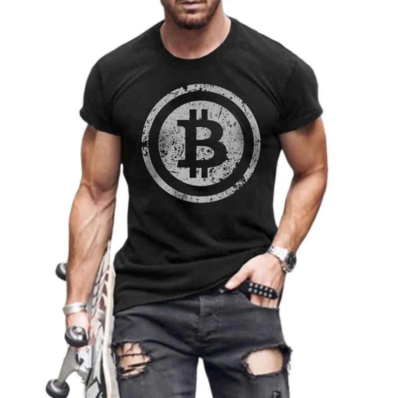 

2021 New Summer Short-sleeved Men's T-shirt Top